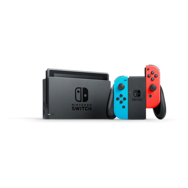 Nintendo Switch Konsole - Neon-Rot/Neon-Blau (neue Edition)
