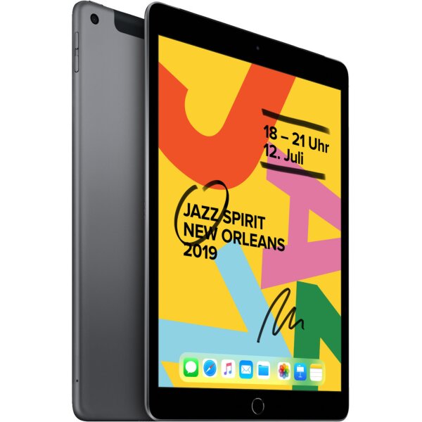 Apple iPad 7 32GB Spacegrau Wi-Fi + 4G (2019)