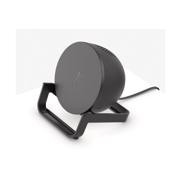 Belkin BoostCharge Wireless Charging Stand + Speaker, schwarz