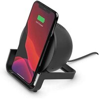 Belkin BoostCharge Wireless Charging Stand + Speaker, schwarz