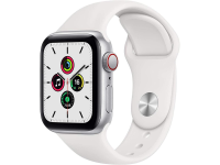 Apple Watch SE GPS + Cellular, 40mm Silver Aluminium Case...