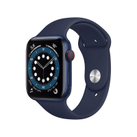 Apple Watch Series 6 GPS + Cellular, 44mm blau
