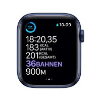 Apple Watch Series 6 GPS + Cellular 44mm blau