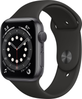 Apple Watch Series 6 GPS, 44mm Space Gray Aluminium Case...