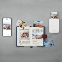 Xiaomi Mi Portable Photo Printer Paper weiß (2x3-inch, 20-sheets)