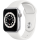 Apple Watch Series 6 GPS, 40mm Silver Aluminium Case with White Sport Band - Regular