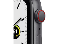 Apple Watch SE (1.Gen) GPS + Cellular 44mm space grau mit Sportarmband Mitternacht