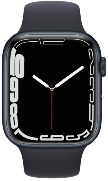Apple , Watch Mitternacht + € Aluminium 45mm mit Cellular) 369,00 Series 7 (GPS