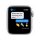 Apple Watch Nike SE (1.Gen) GPS + Cellular 44mm silber mit Sportarmband Pure Platinum/schwarz