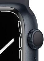 Apple Watch Series 7 GPS 41mm Aluminium Mitternacht mit Sportarmband Mitternacht