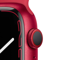 Apple Watch Series 7 GPS 45mm Aluminium PRODUCT RED Sportarmband