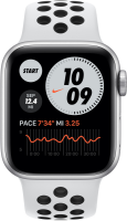 Apple Watch Nike SE (1.Gen) GPS 44mm silber mit...