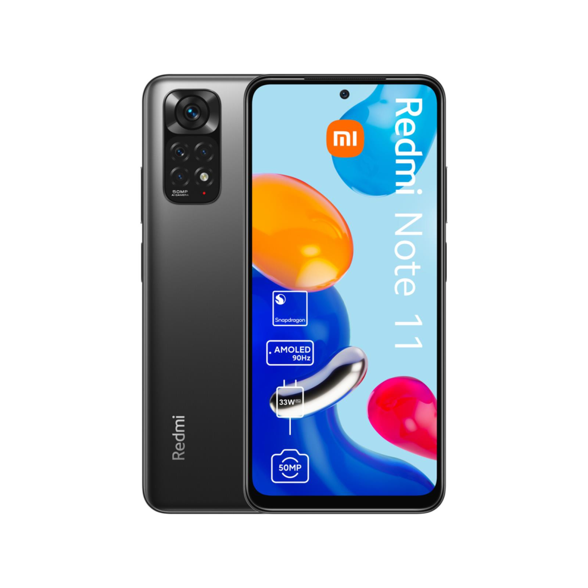 Xiaomi Redmi Note 11 128GB/4GB Graphite Gray, 135,00