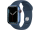 Apple Watch Series 7 GPS + Cellular 45mm Aluminium blau mit Sportarmband abyssblau