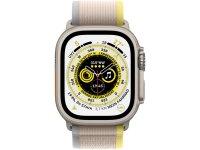 Apple Watch Ultra 49mm Titan GPS + Cellular Trail Loop gelb/beige S/M