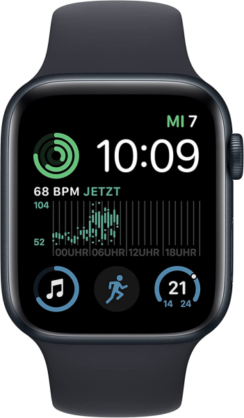 2022 SE (2.Gen) 245,00 € (GPS Aluminium Watch + Cellular) Apple 40mm Mitternac,