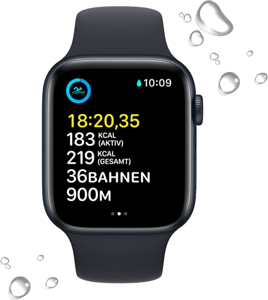 (2.Gen) Cellular) + Apple (GPS 2022 Aluminium 40mm SE Watch Mitternac, 245,00 €