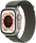 Apple Watch Ultra 49mm Titan GPS + Cellular Alpine Loop Grün Medium