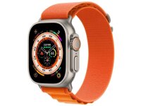 Apple Watch Ultra 49mm Titan GPS + Cellular Alpine Loop Orange Medium
