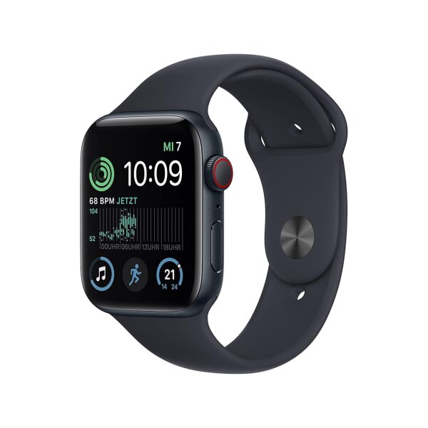 Apple Watch SE (2.Gen) GPS + Cellular 44mm Aluminium Mitternacht (2022)