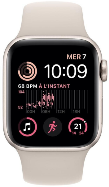 Apple Watch SE (2.Gen) 2022 GPS 44mm Polarstern