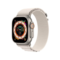 Apple Watch Ultra 49mm Titan GPS + Cellular Alpine Loop Small Polarstern