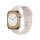 Apple Watch Series 8 (GPS + Cellular) 41mm Edelstahl gold/Polarstern