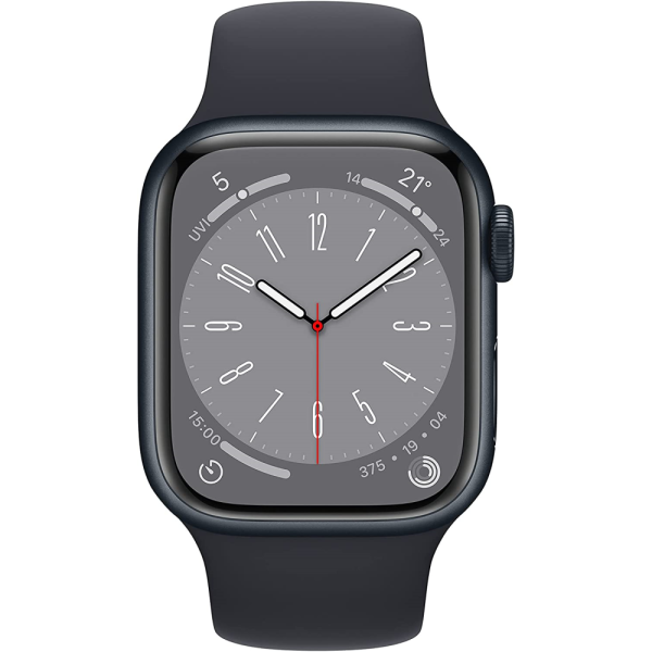 Apple Watch Series 8 (GPS + Cellular) 45mm Aluminium Mitternacht