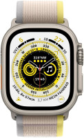 Apple Watch Ultra 49mm Titan GPS + Cellular Trail Loop gelb/beige M/L