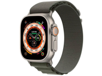 Apple Watch Ultra 49mm Titan GPS + Cellular Alpine Loop Grün Medium