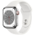 Apple Watch Series 8 GPS + Cellular 41mm Edelstahl silber/weiß