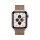 Apple Watch Series 5 GPS + LTE 44mm Edelstahl Milanaise gold