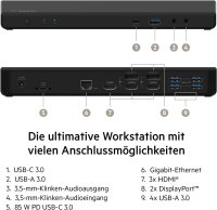 Belkin CONNECT Universal USB-C Triple Display Dock