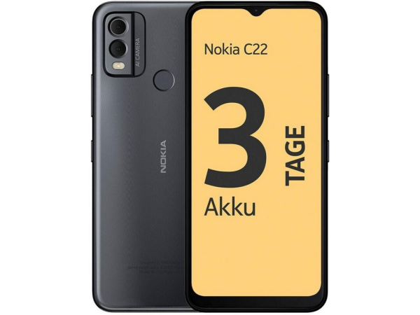 Nokia C22 64GB Charcoal