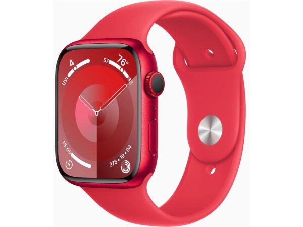 Apple Watch Series 9 GPS + Cellular 41mm (PRODUCT)RED Aluminium Case with (PRODUCT)RED Sport Band - S/M