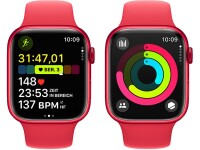 Apple Watch Series 9 (GPS + Cellular) 41mm (PRODUCT)RED Sport Band S/M