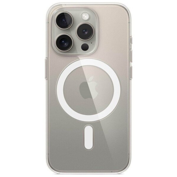 Apple Clear Case iPhone 15 Pro mit MagSafe