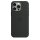 Apple Silikon Case iPhone 15 Pro Max mit MagSafe (schwarz)