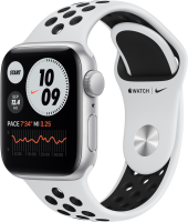 Apple Watch Nike SE (1.Gen) GPS 44mm silber mit...