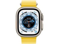 Apple Watch Ultra 49mm Titan GPS + Cellular Ocean Armband gelb