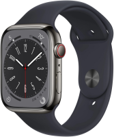 Apple Watch Series 8 (GPS + Cellular) 45mm Edelstahl...