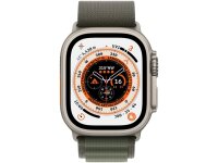 Apple Watch Ultra 49mm Titan GPS + Cellular Alpine Loop Small grün