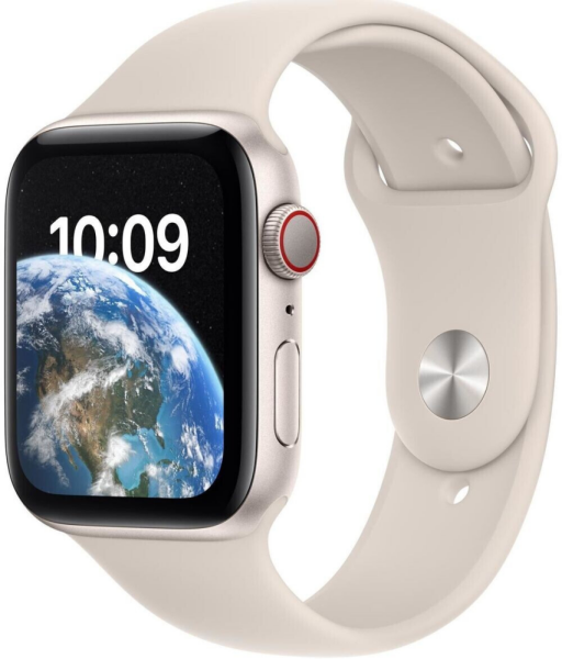 Apple Watch SE 2.Gen 2022 GPS Cellular 40mm Aluminium Polarstern S M