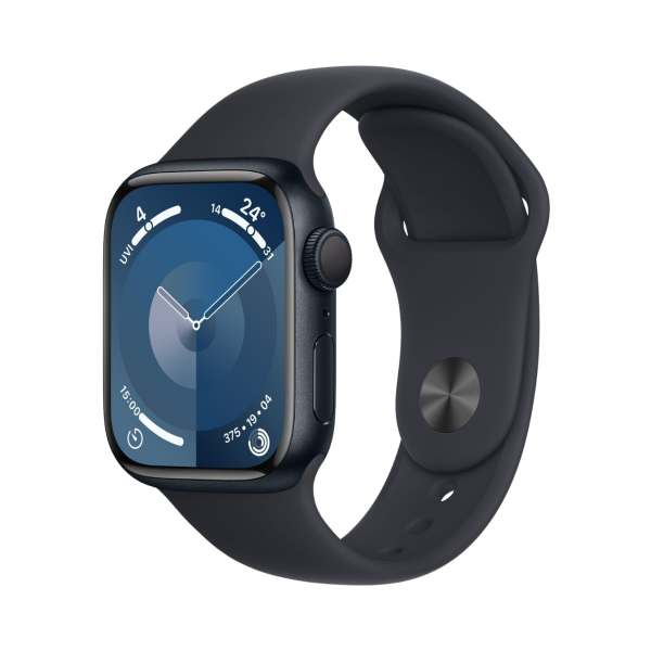 Apple Watch Series 9 (GPS + Cellular) 41mm Aluminium Mitternacht S/M