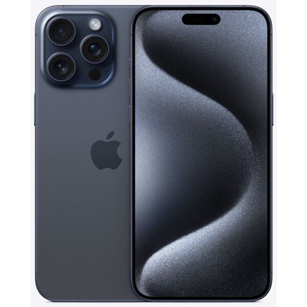 Apple iPhone 15 Pro Max 256GB Titan Blau