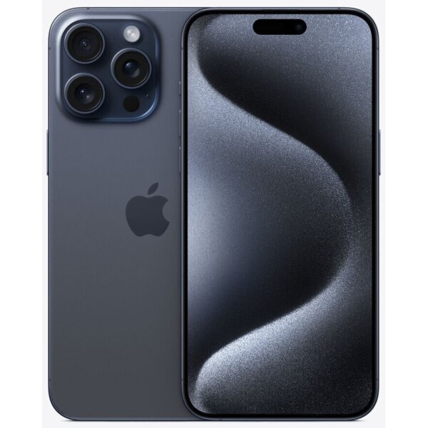 Apple iPhone 15 Pro Max 256GB Titan Blau