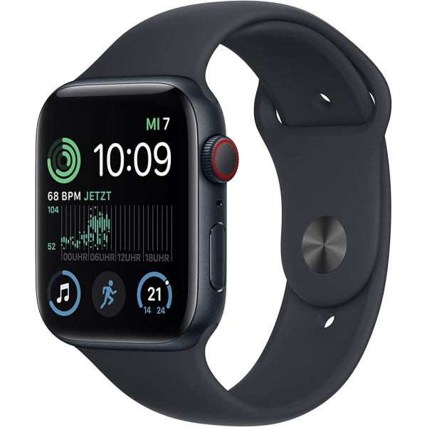 Apple Watch SE (2.Gen) GPS + Cellular 40mm Aluminium Mitternacht S/M (2023)