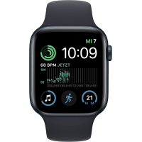 Apple Watch SE (2.Gen) GPS + Cellular 40mm Aluminium Mitternacht S/M (2023)