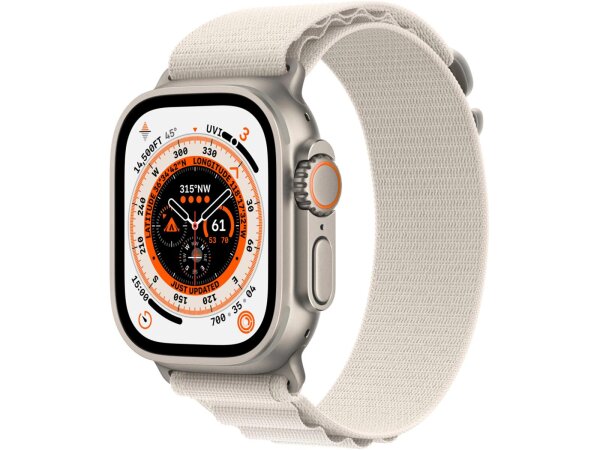 Apple Watch Ultra 49mm Titan GPS + Cellular Alpine Loop Polarstern M