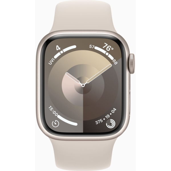 Apple Watch Series 9 (GPS + Cellular) 45mm Aluminium Polarstern S/M
